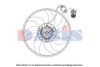 OPEL 24402524 Fan, radiator